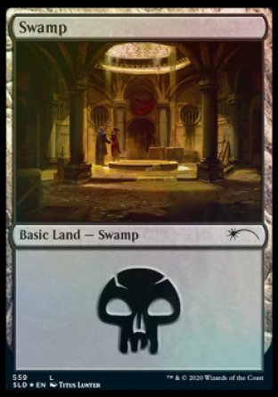 Swamp (Rogues) (559) [Secret Lair Drop Promos] | Yard's Games Ltd