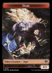 Eldrazi Spawn // Ogre Double-Sided Token [Commander Masters Tokens] | Yard's Games Ltd