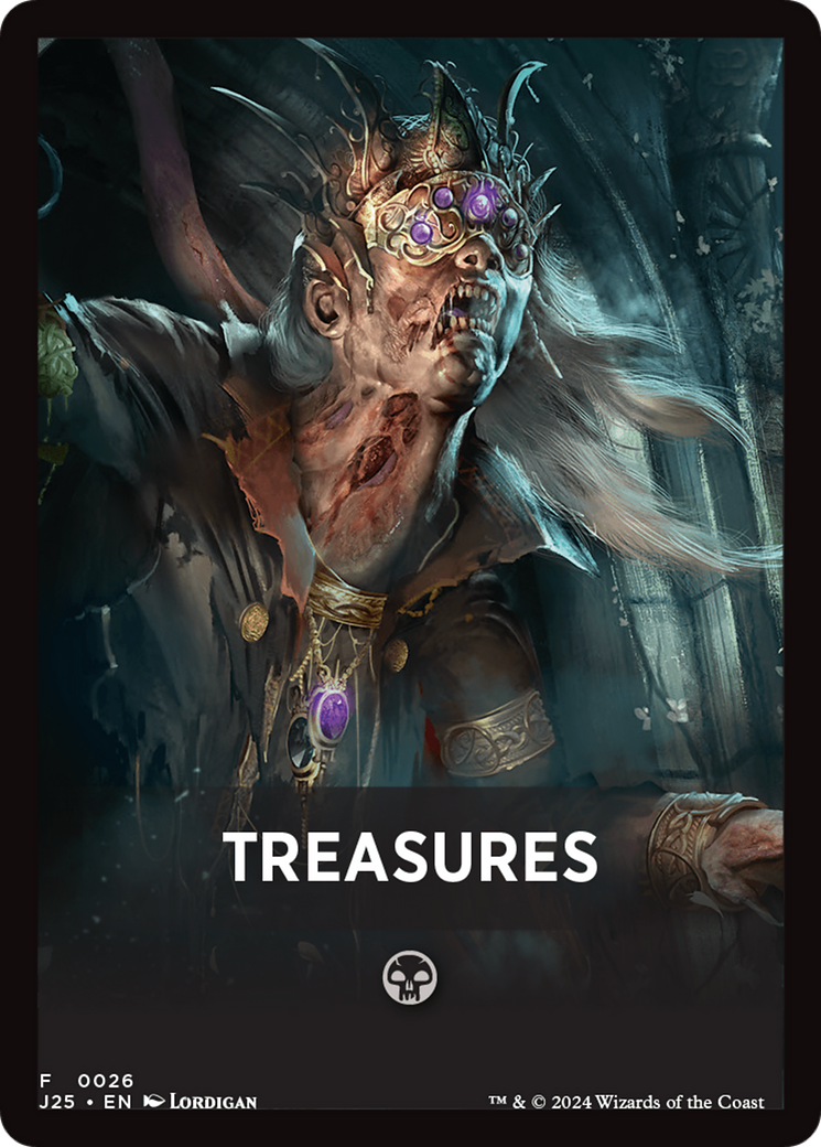 Treasures Theme Card [Foundations Jumpstart Front Cards] | Yard's Games Ltd