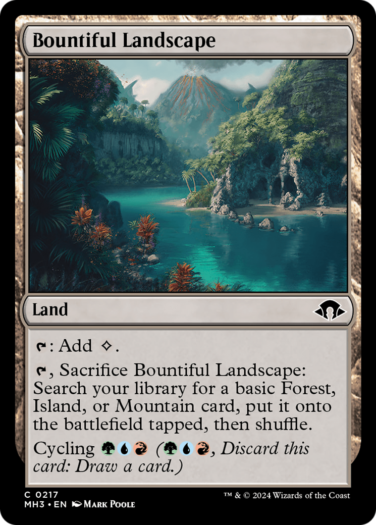 Bountiful Landscape [Modern Horizons 3] | Yard's Games Ltd