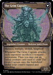 Throne of the Grim Captain // The Grim Captain (Showcase) [The Lost Caverns of Ixalan] | Yard's Games Ltd