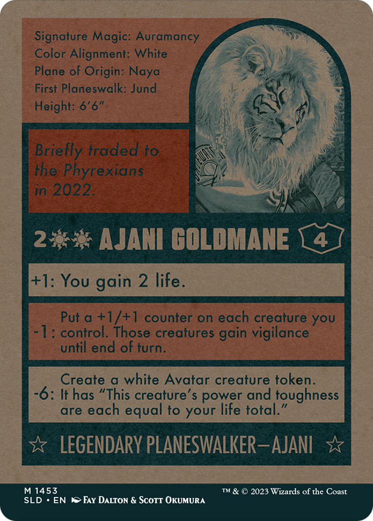 Ajani Goldmane [Secret Lair Drop Series] | Yard's Games Ltd