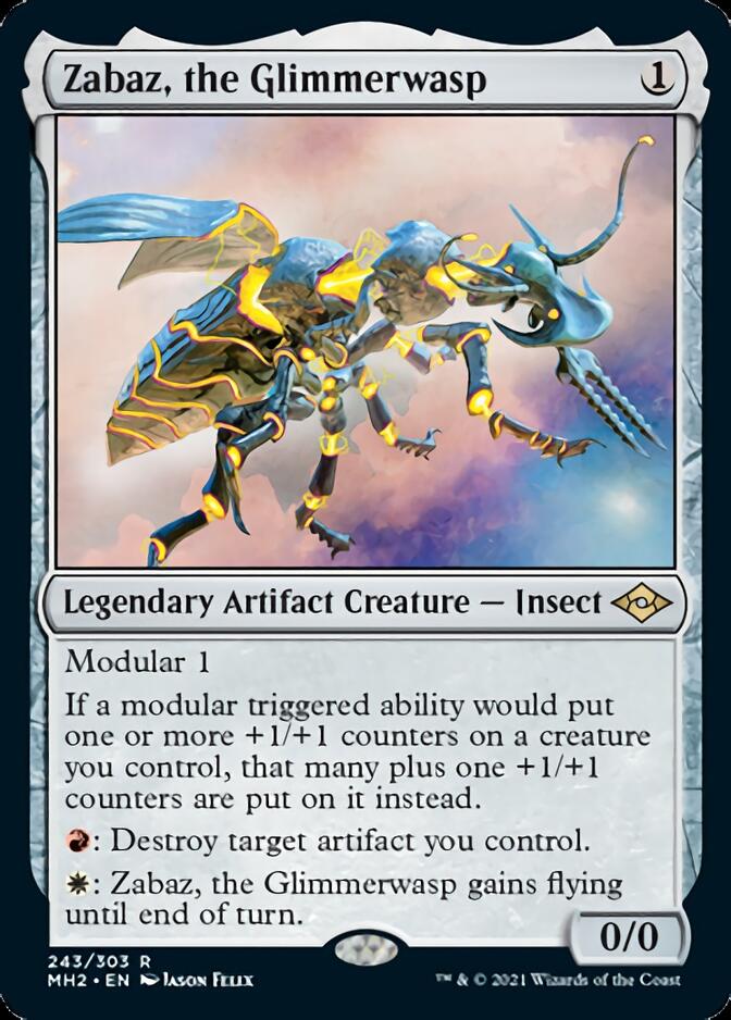 Zabaz, the Glimmerwasp [Modern Horizons 2] | Yard's Games Ltd