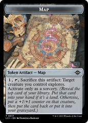Map // Merfolk (0005) Double-Sided Token [The Lost Caverns of Ixalan Tokens] | Yard's Games Ltd