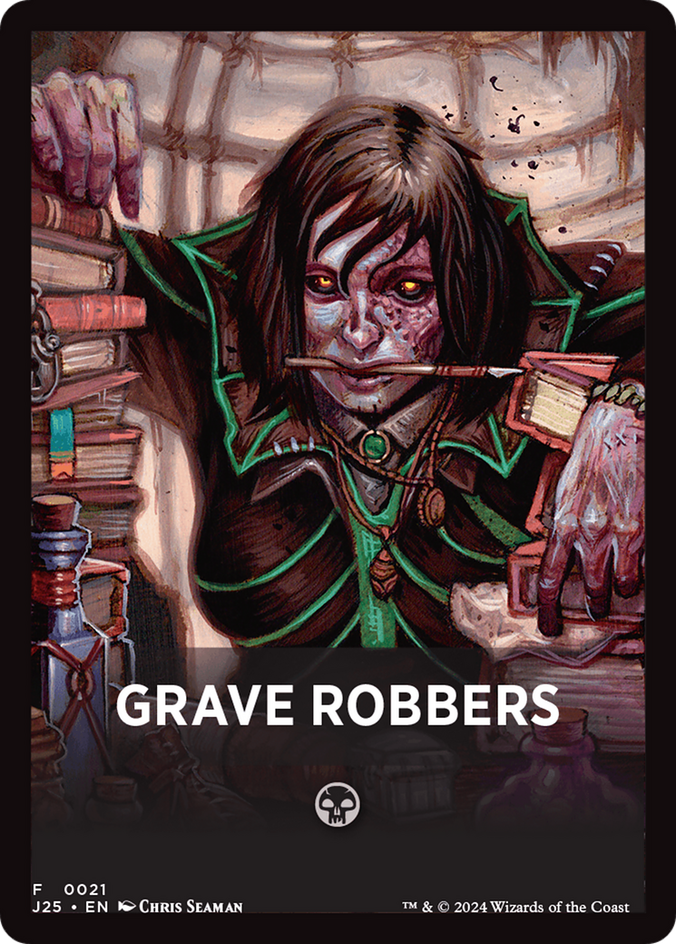 Grave Robbers Theme Card [Foundations Jumpstart Front Cards] | Yard's Games Ltd