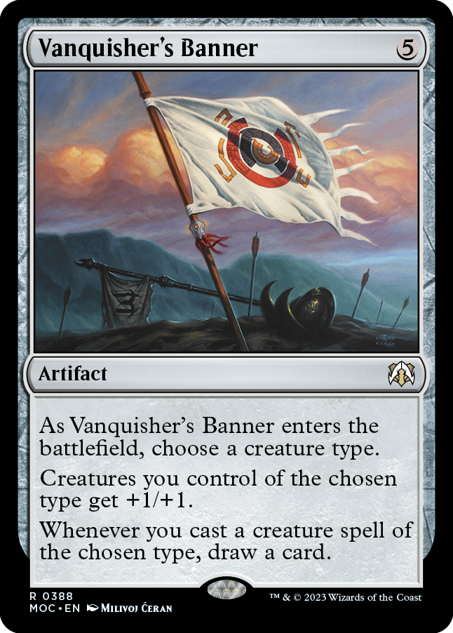 Vanquisher's Banner [March of the Machine Commander] | Yard's Games Ltd