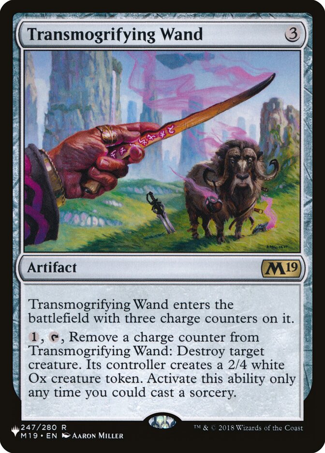 Transmogrifying Wand [The List] | Yard's Games Ltd