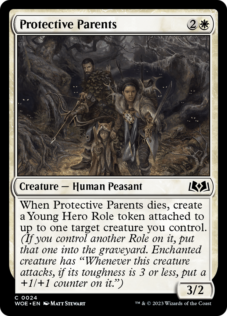 Protective Parents [Wilds of Eldraine] | Yard's Games Ltd