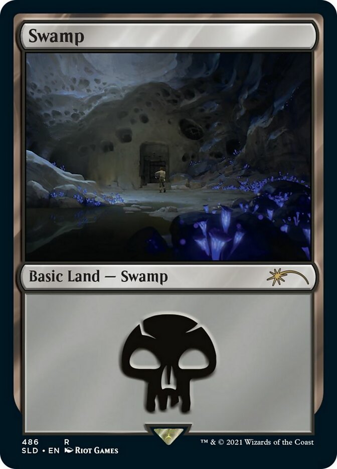 Swamp (486) [Secret Lair Drop Series] | Yard's Games Ltd