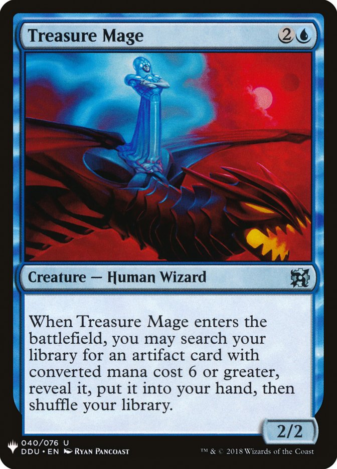 Treasure Mage [Mystery Booster] | Yard's Games Ltd