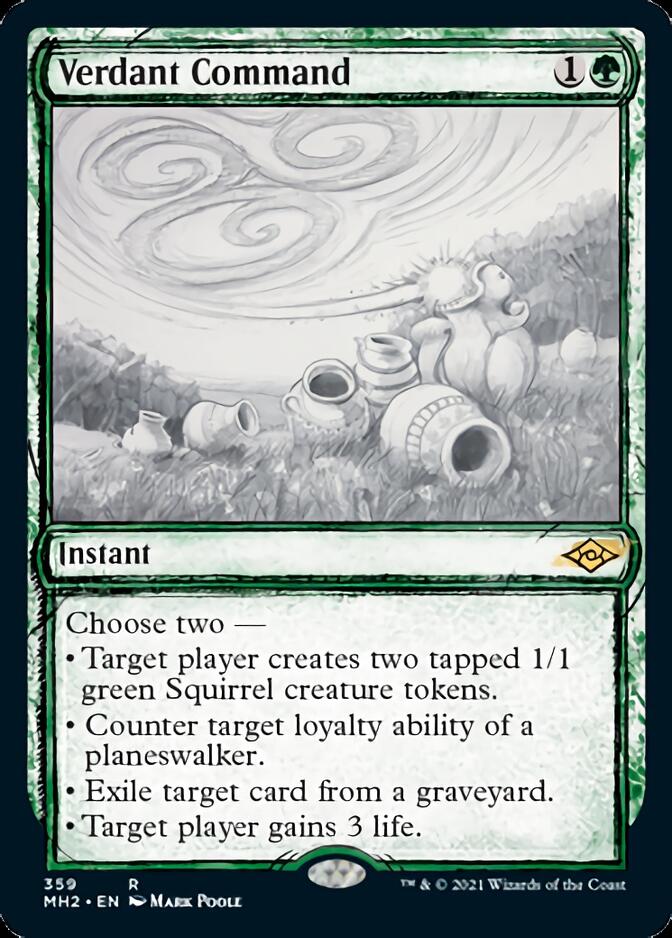 Verdant Command (Sketch) [Modern Horizons 2] | Yard's Games Ltd