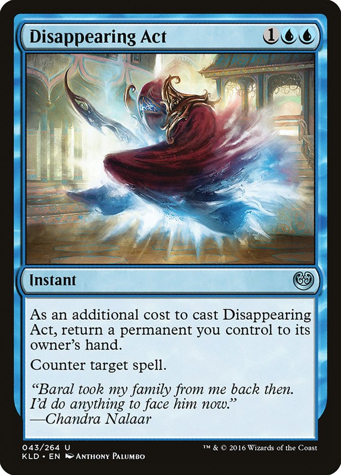 Disappearing Act [Kaladesh] | Yard's Games Ltd