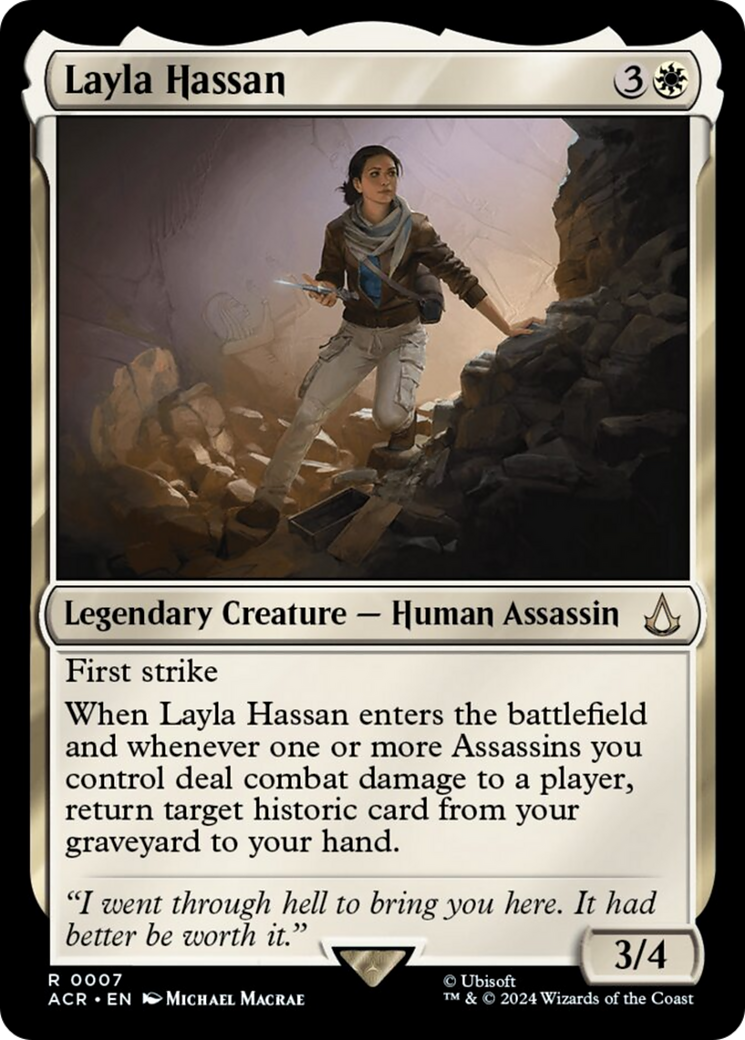 Layla Hassan [Assassin's Creed] | Yard's Games Ltd