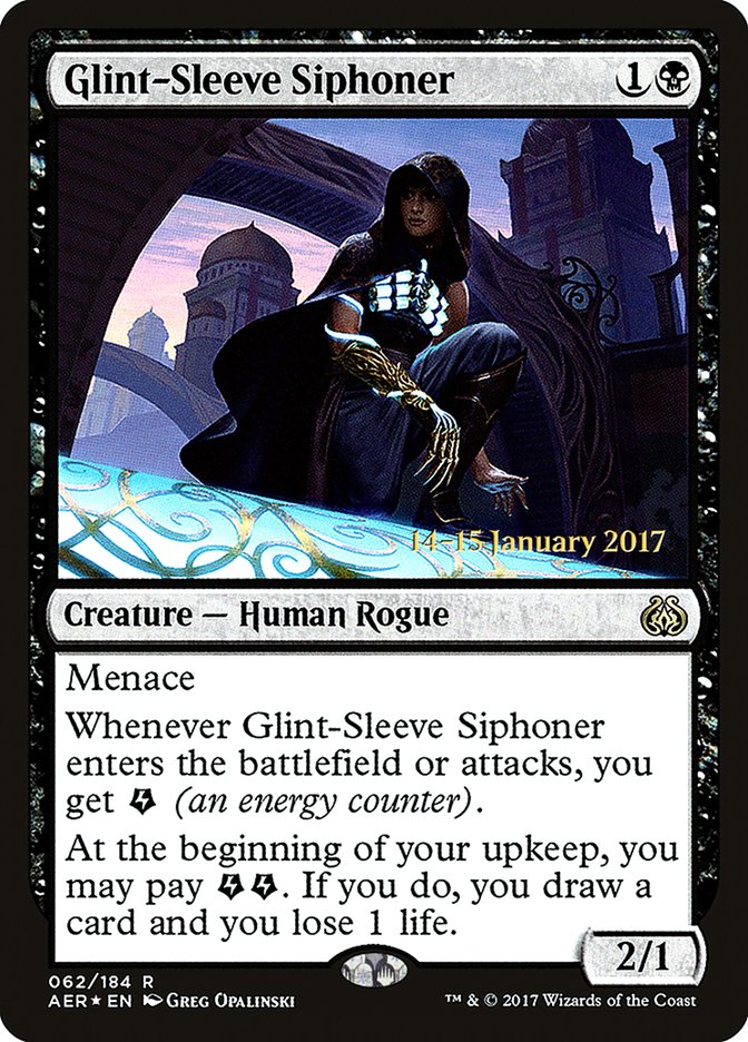 Glint-Sleeve Siphoner [Aether Revolt Prerelease Promos] | Yard's Games Ltd