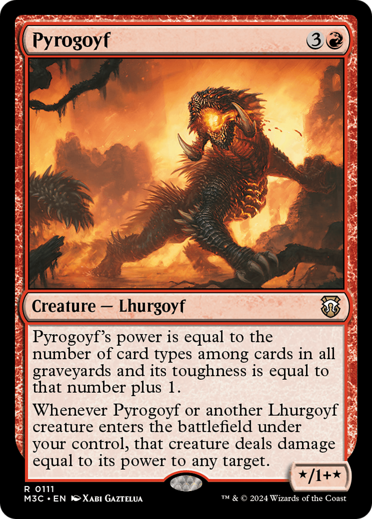 Pyrogoyf [Modern Horizons 3 Commander] | Yard's Games Ltd