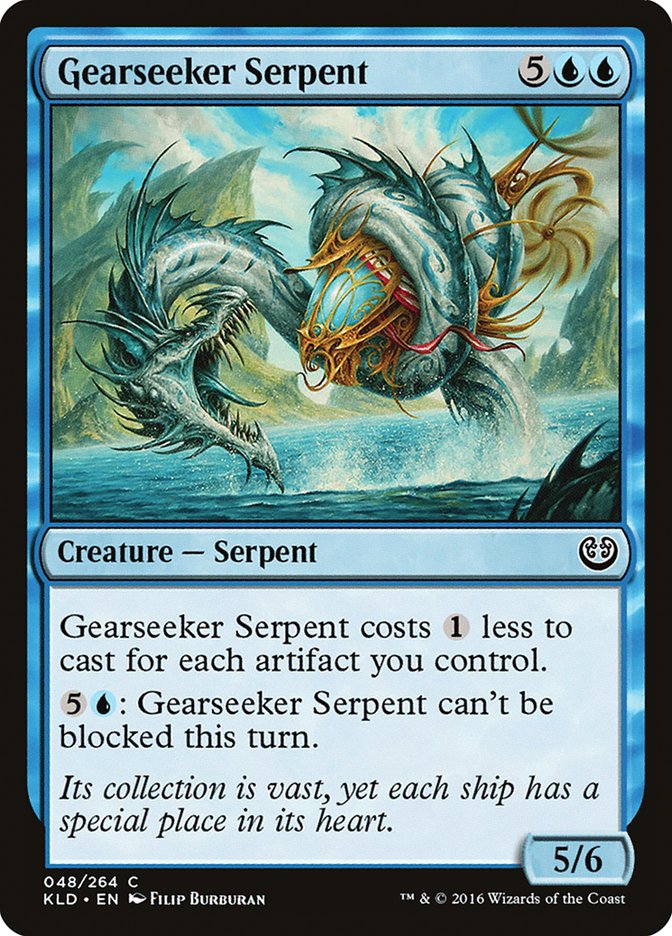 Gearseeker Serpent [Kaladesh] | Yard's Games Ltd