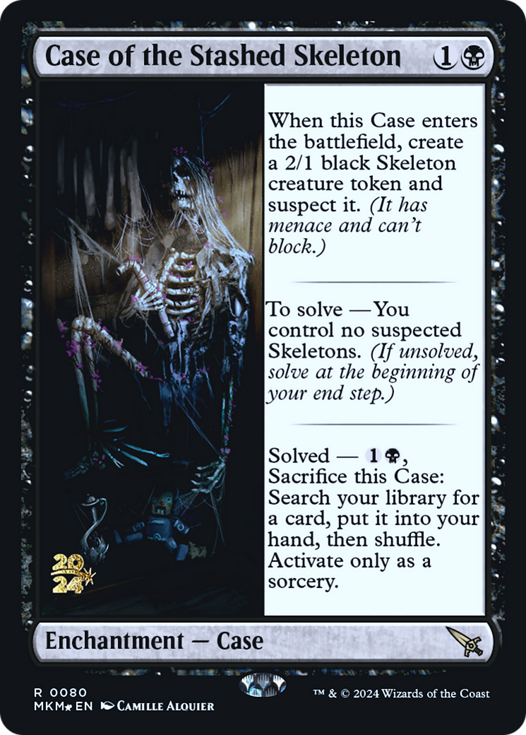 Case of the Stashed Skeleton [Murders at Karlov Manor Prerelease Promos] | Yard's Games Ltd