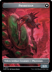 Incubator // Phyrexian (17) Double-Sided Token [March of the Machine Tokens] | Yard's Games Ltd