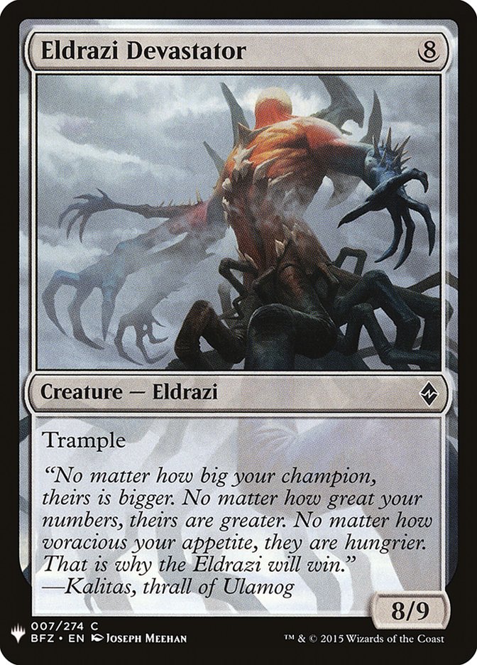 Eldrazi Devastator [Mystery Booster] | Yard's Games Ltd