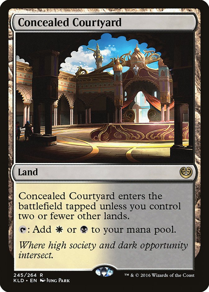 Concealed Courtyard [Kaladesh] | Yard's Games Ltd