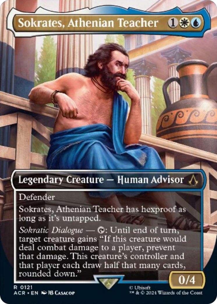 Sokrates, Athenian Teacher (Borderless) [Assassin's Creed] | Yard's Games Ltd