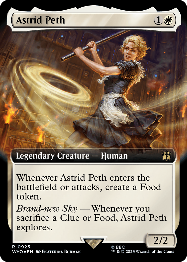 Astrid Peth (Extended Art) (Surge Foil) [Doctor Who] | Yard's Games Ltd