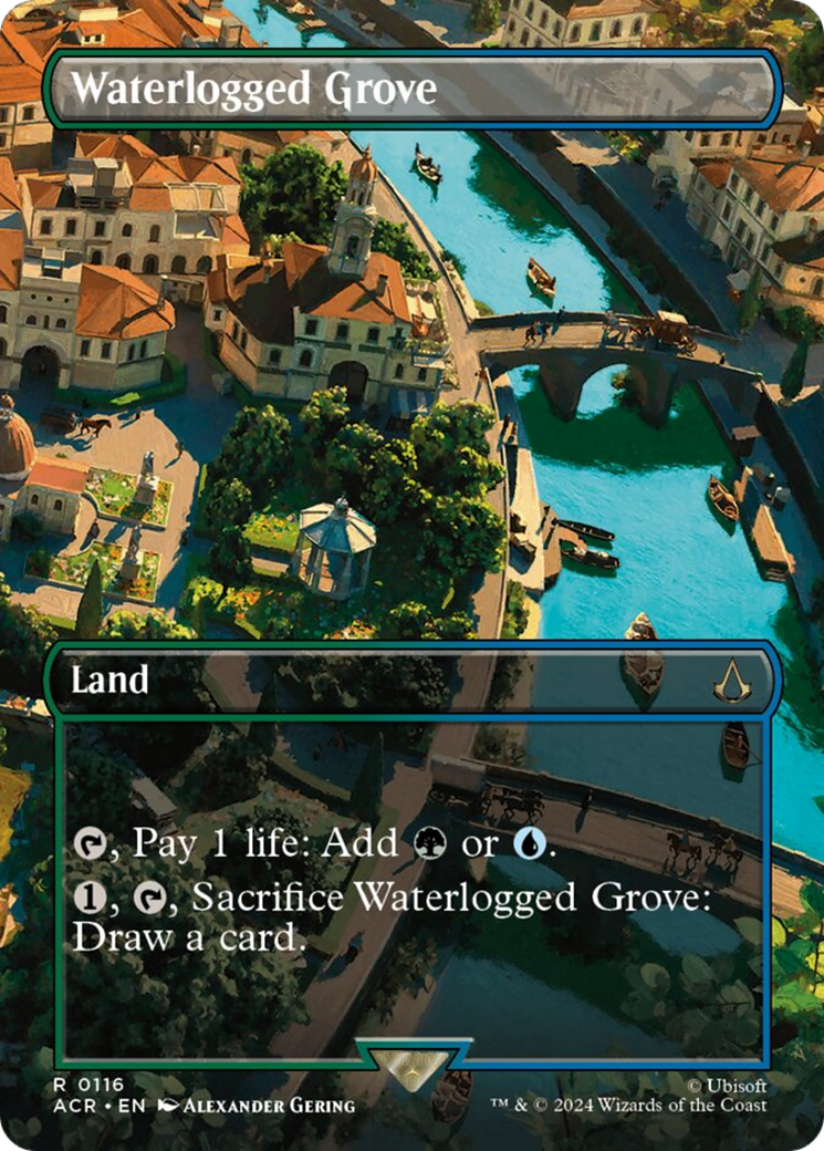 Waterlogged Grove (Borderless) [Assassin's Creed] | Yard's Games Ltd