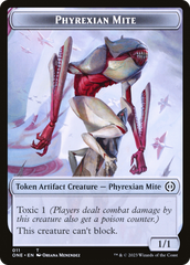 Phyrexian Mite Token (011) [Phyrexia: All Will Be One Tokens] | Yard's Games Ltd