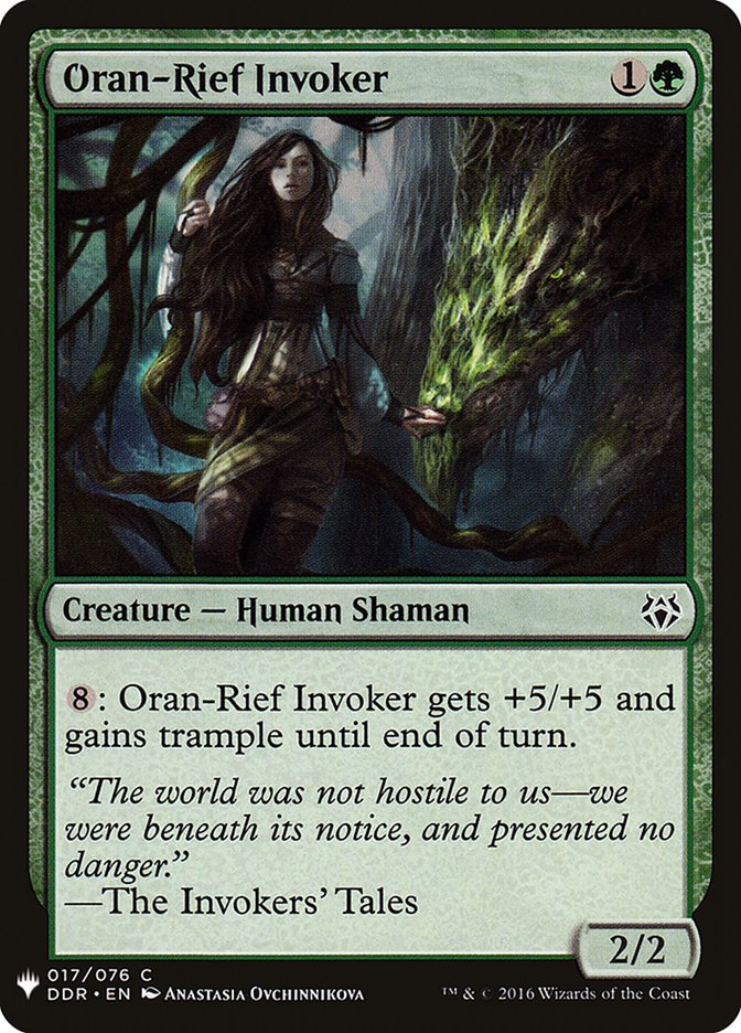 Oran-Rief Invoker [Mystery Booster] | Yard's Games Ltd