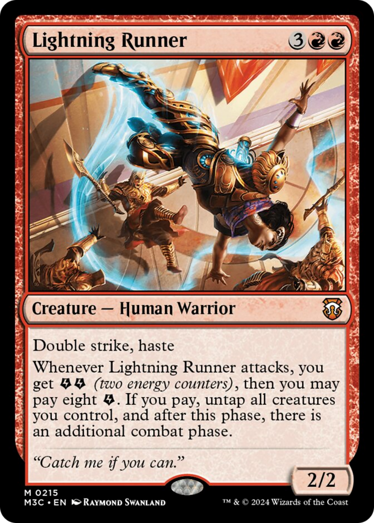 Lightning Runner [Modern Horizons 3 Commander] | Yard's Games Ltd