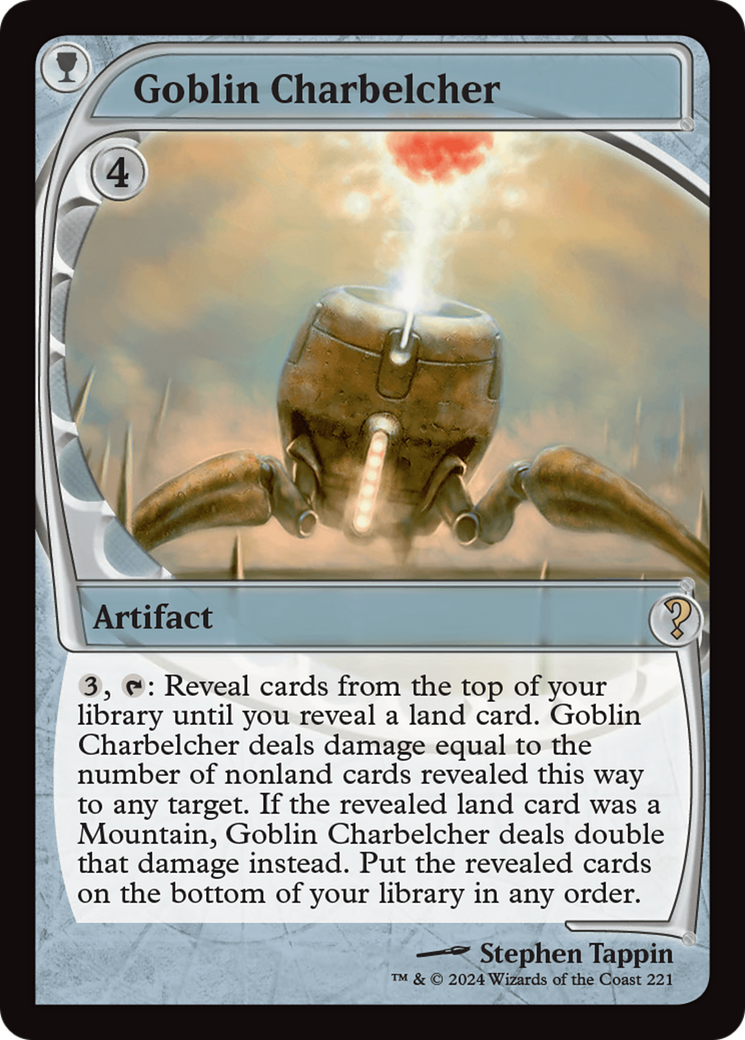 Goblin Charbelcher (Future Sight) [Mystery Booster 2] | Yard's Games Ltd