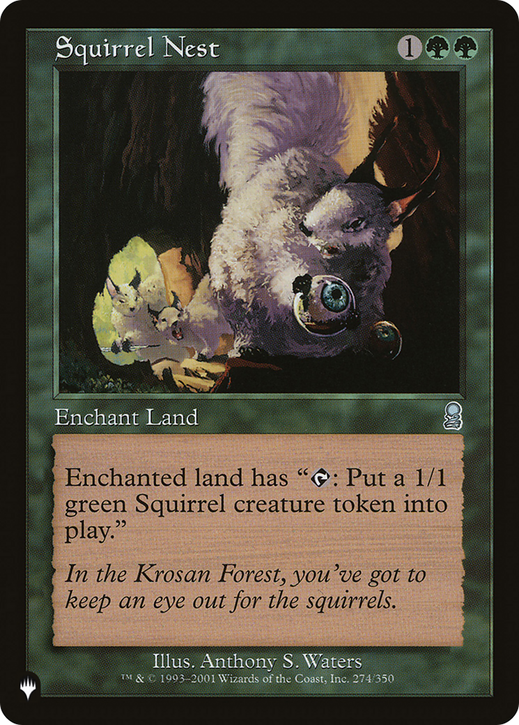 Squirrel Nest [The List Reprints] | Yard's Games Ltd