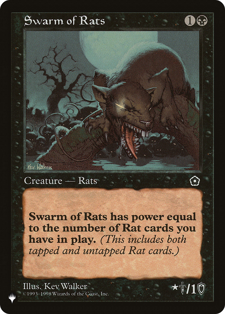 Swarm of Rats [The List Reprints] | Yard's Games Ltd