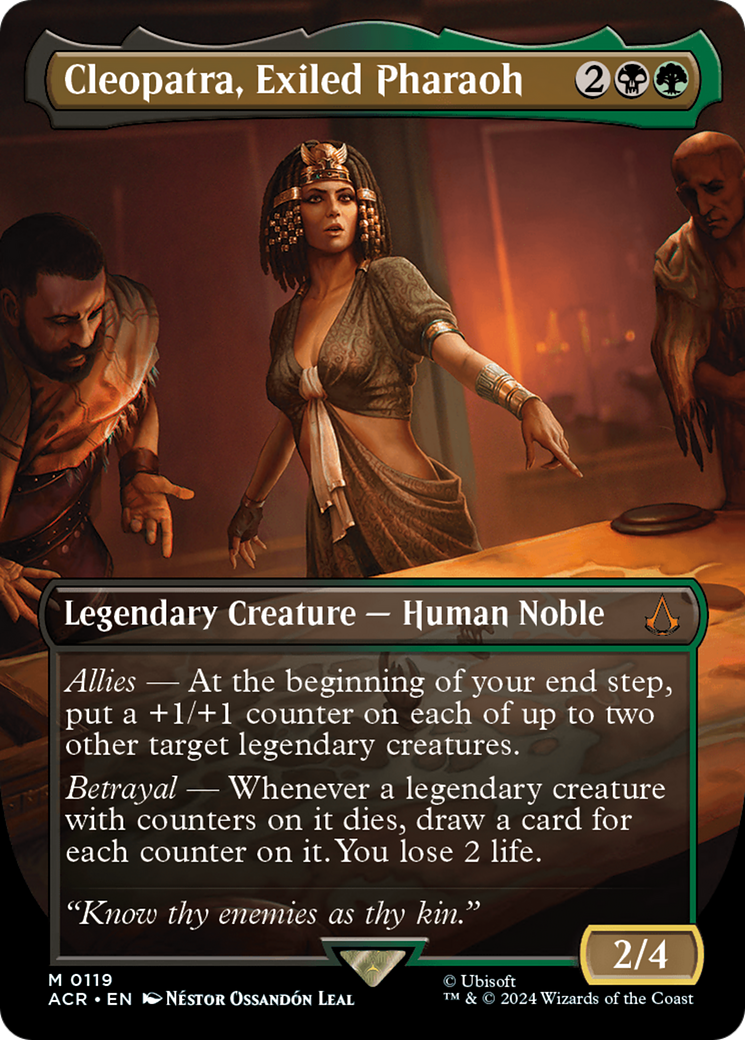 Cleopatra, Exiled Pharaoh (Borderless) [Assassin's Creed] | Yard's Games Ltd