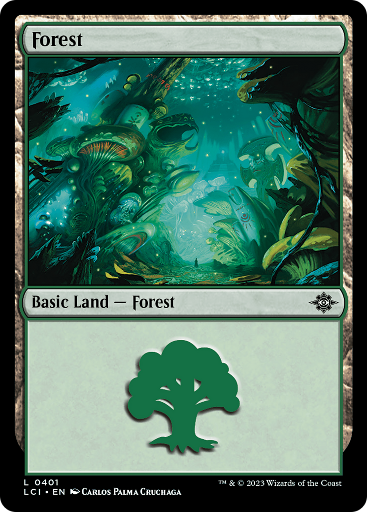 Forest (0401) [The Lost Caverns of Ixalan] | Yard's Games Ltd