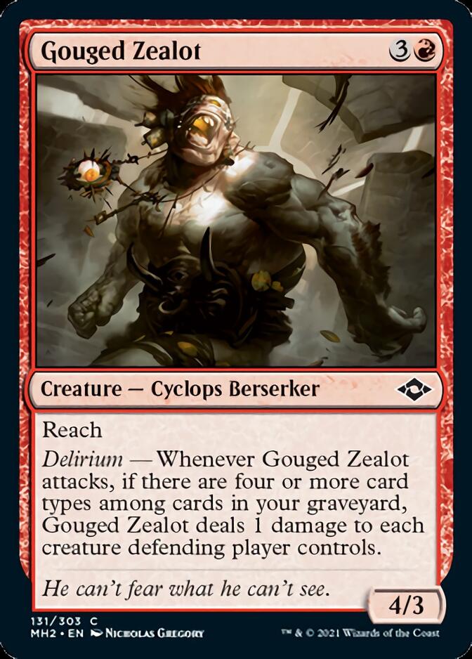 Gouged Zealot [Modern Horizons 2] | Yard's Games Ltd