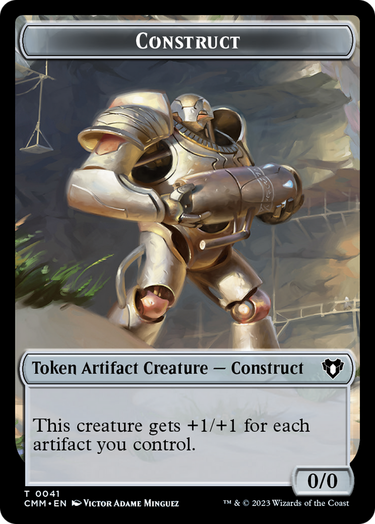 Construct Token (41) [Commander Masters Tokens] | Yard's Games Ltd