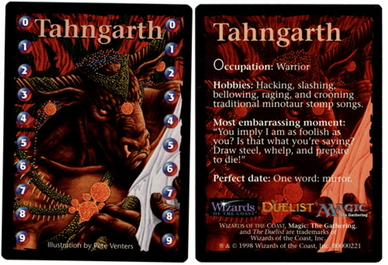 Tahngarth Life Counter Token [Media Promos] | Yard's Games Ltd