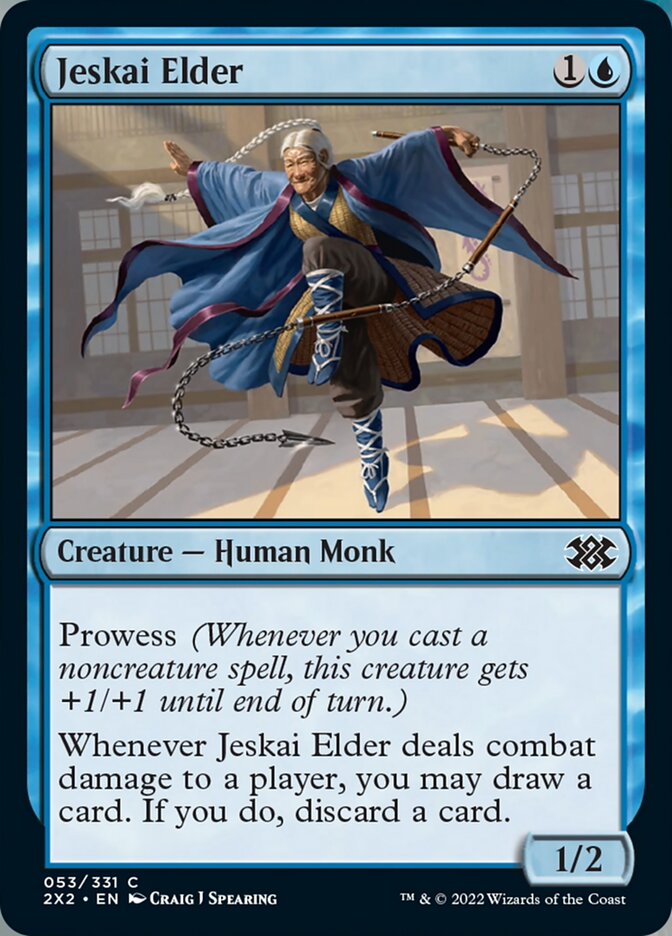 Jeskai Elder [Double Masters 2022] | Yard's Games Ltd