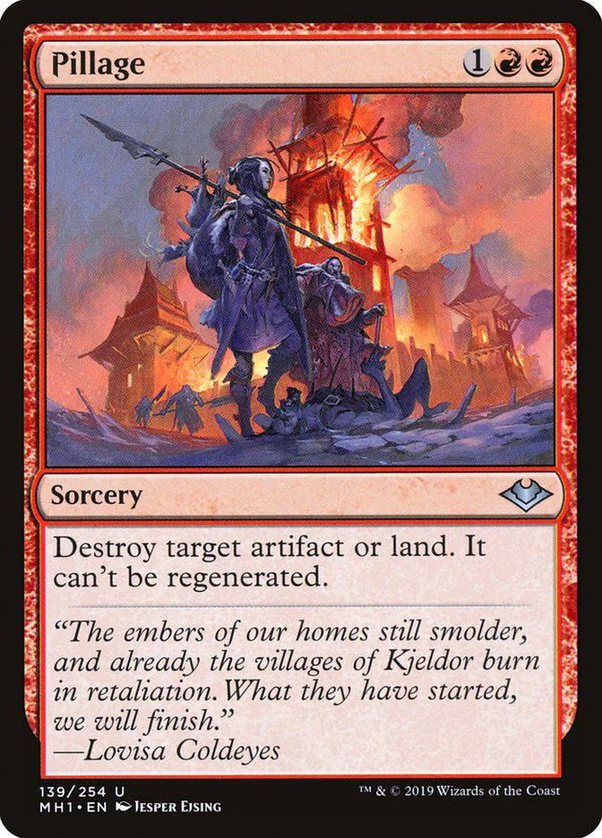 Pillage [Modern Horizons] | Yard's Games Ltd