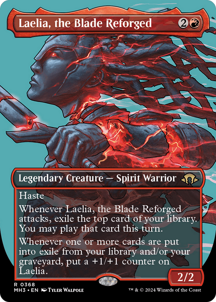 Laelia, the Blade Reforged (Borderless) [Modern Horizons 3] | Yard's Games Ltd