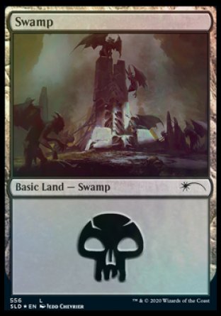 Swamp (Minions) (556) [Secret Lair Drop Promos] | Yard's Games Ltd