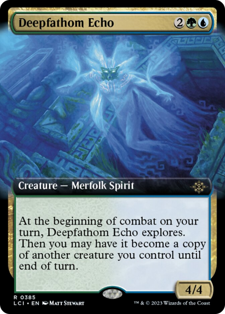 Deepfathom Echo (Extended Art) [The Lost Caverns of Ixalan] | Yard's Games Ltd