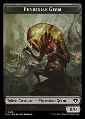 Eldrazi Spawn // Phyrexian Germ Double-Sided Token [Commander Masters Tokens] | Yard's Games Ltd