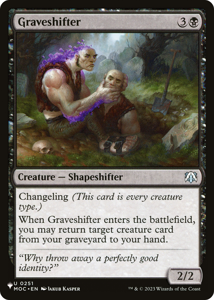 Graveshifter [The List] | Yard's Games Ltd