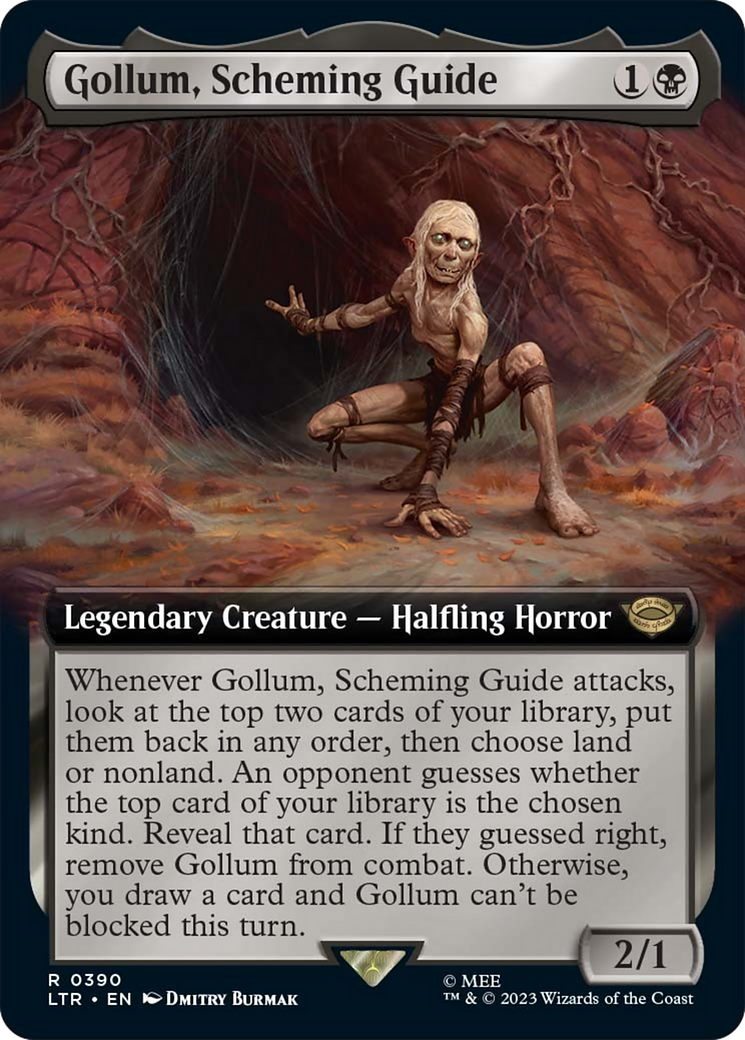 Gollum, Scheming Guide (Extended Art) [The Lord of the Rings: Tales of Middle-Earth] | Yard's Games Ltd