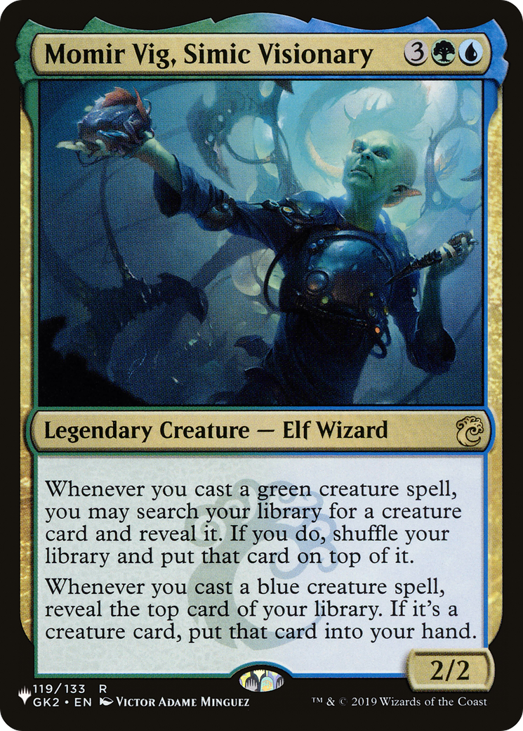 Momir Vig, Simic Visionary [The List] | Yard's Games Ltd