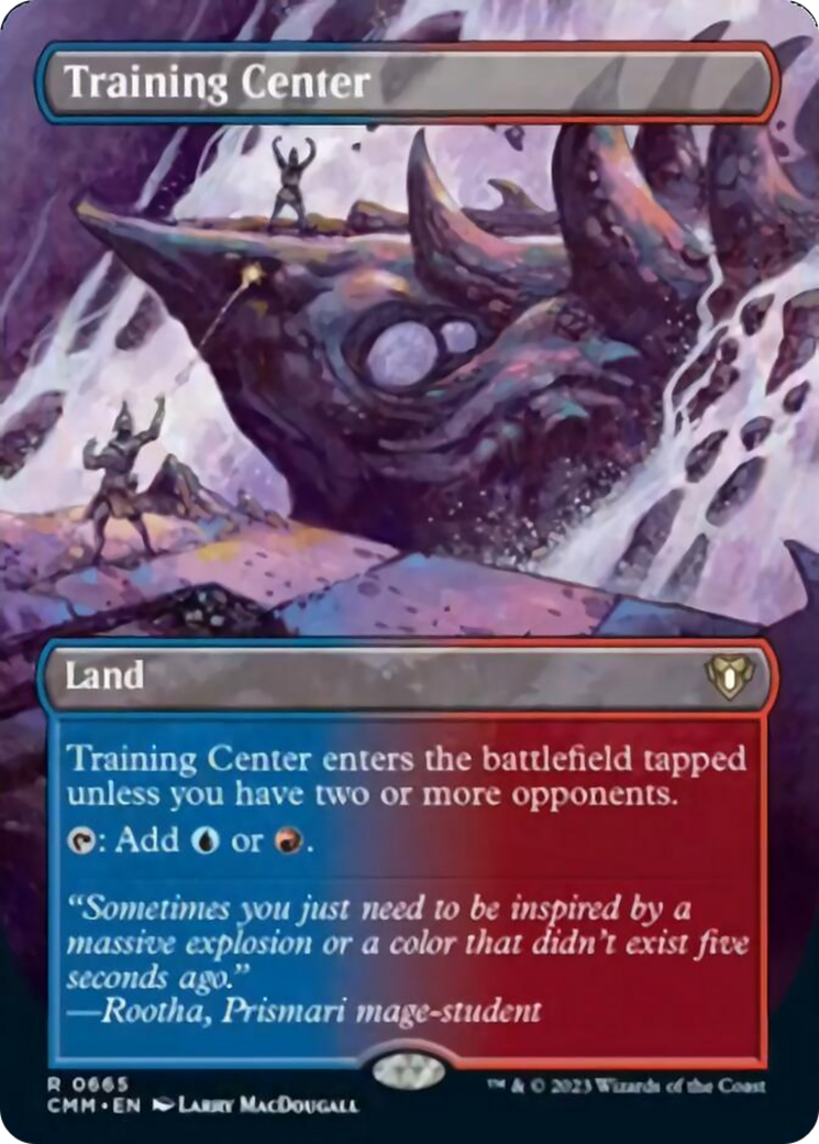 Training Center (Borderless Alternate Art) [Commander Masters] | Yard's Games Ltd