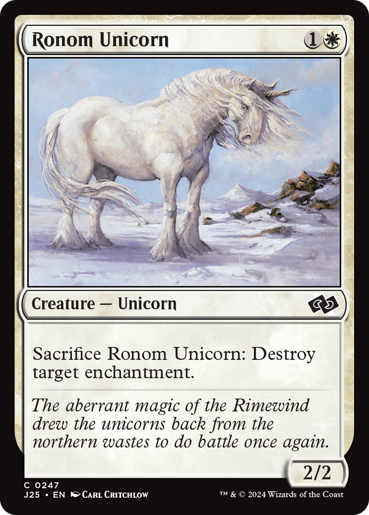 Ronom Unicorn [Foundations Jumpstart] | Yard's Games Ltd