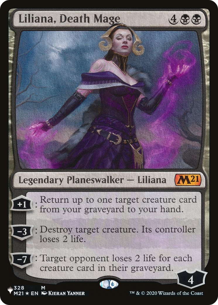 Liliana, Death Mage [The List] | Yard's Games Ltd